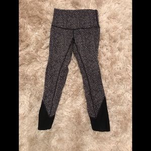 Lululemon patterned leggings
